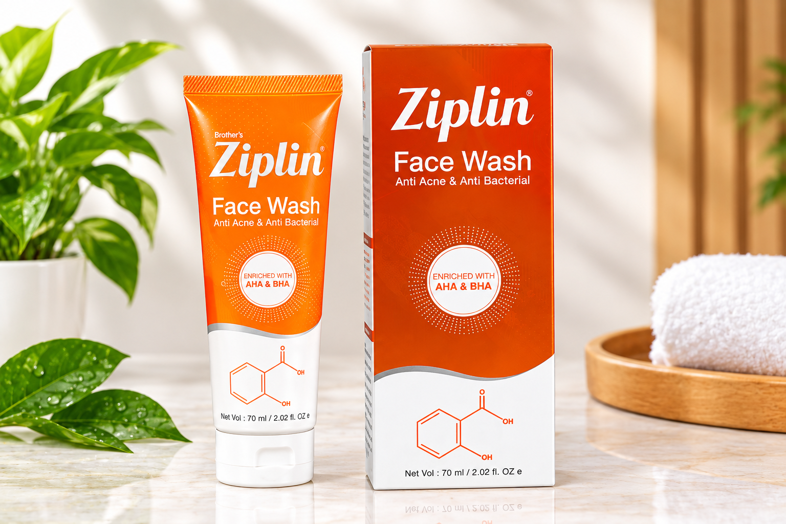 Ziplin Face Wash- 70ml